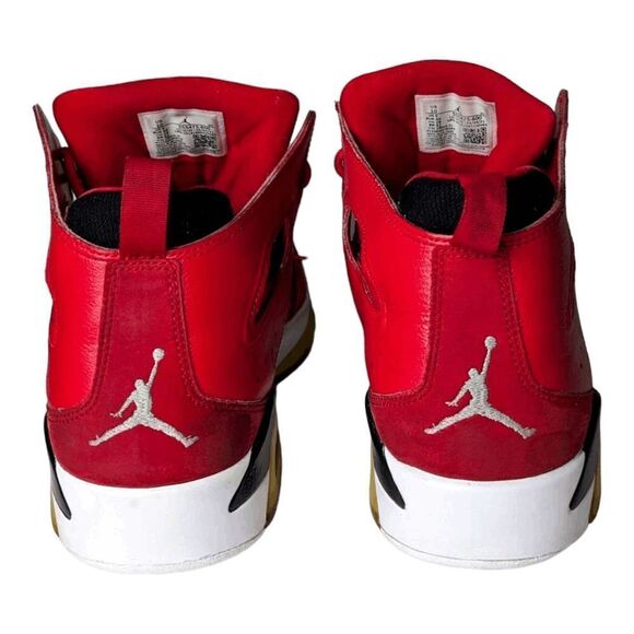 NIKE Air Jordan Fight Club '91 'Gym Red' Sneakers Size 10 - Picture 6 of 10